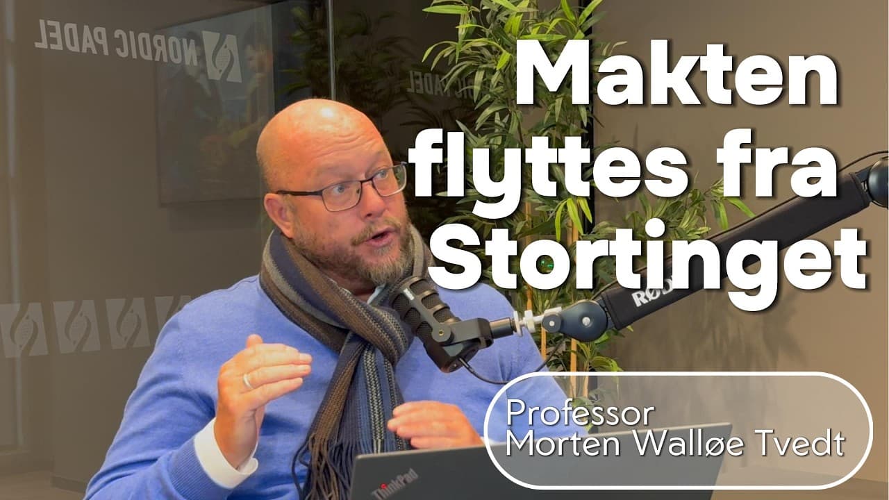 Makten flyttes fra Stortinget